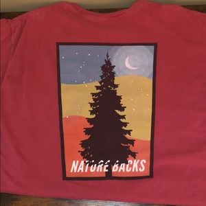 Red Nature Backs Shirt